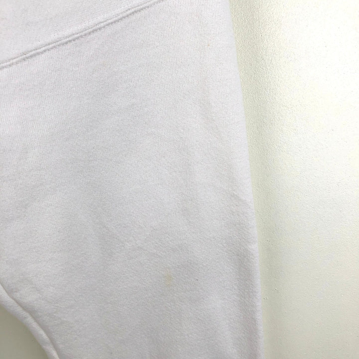 90'S Discus Athletic UNISYS Advertising Sweat Pullover Hoodie, Made in USA, Men's Size L (approx.) cotton white type Vintage Second Hand