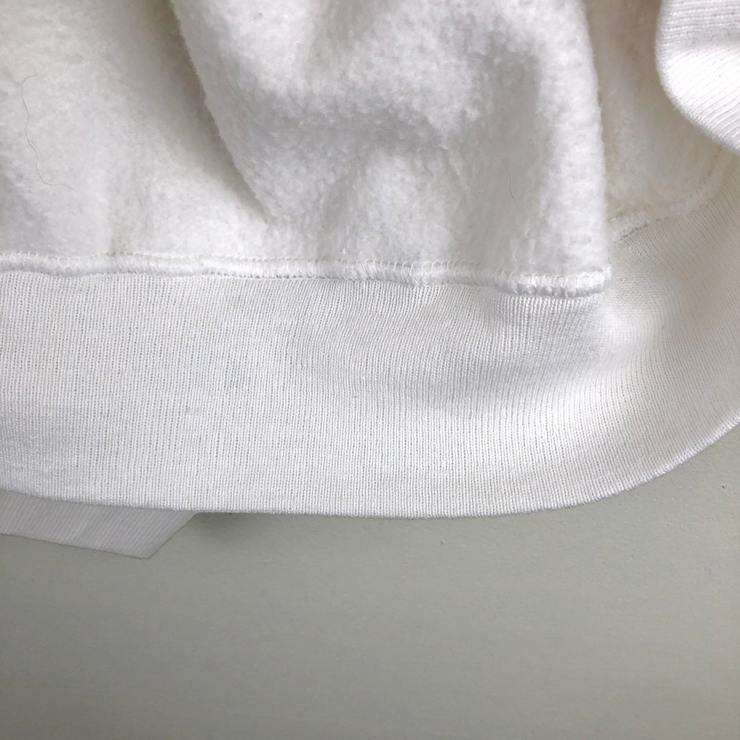 90'S Discus Athletic UNISYS Advertising Sweat Pullover Hoodie, Made in USA, Men's Size L (approx.) cotton white type Vintage Second Hand