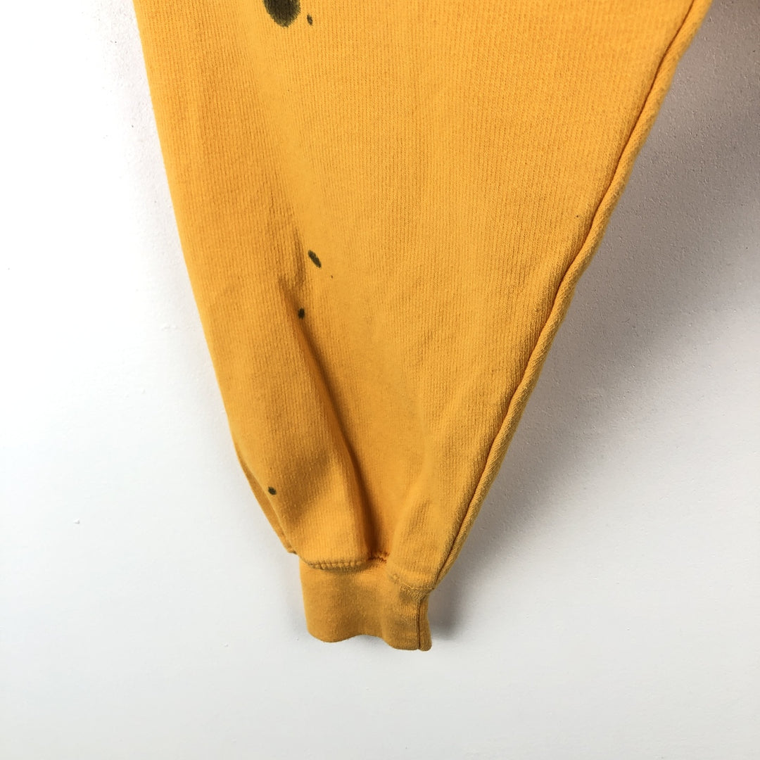 Wu-Tang Clan band sweatshirt pullover hoodie, men's size M (approx.) cotton yellow type Vintage Second Hand