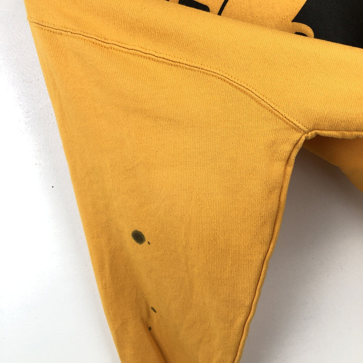 Wu-Tang Clan band sweatshirt pullover hoodie, men's size M (approx.) cotton yellow type Vintage Second Hand