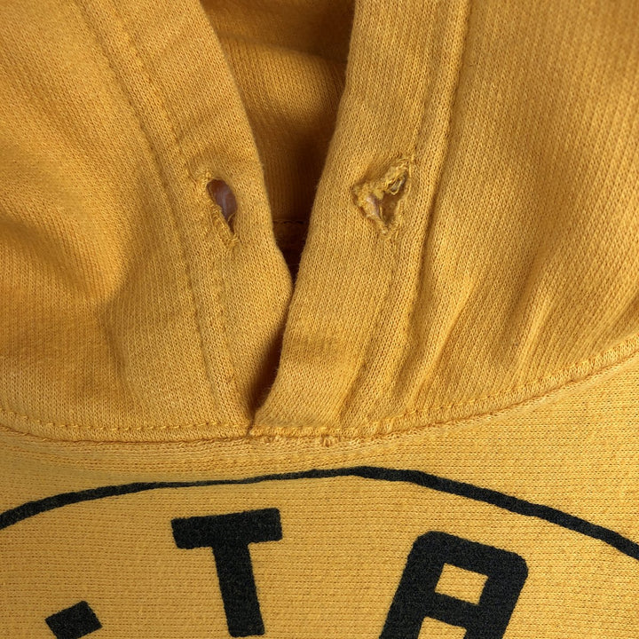 Wu-Tang Clan band sweatshirt pullover hoodie, men's size M (approx.) cotton yellow type Vintage Second Hand