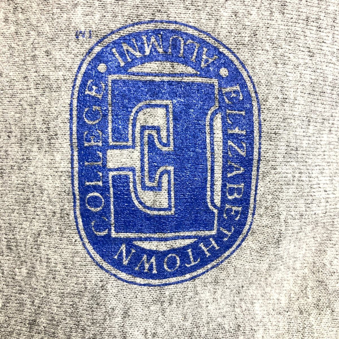 Russell College Sweatshirt Pullover Hoodie, Men's Size L polyester gray type Vintage Second Hand