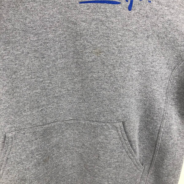 Russell College Sweatshirt Pullover Hoodie, Men's Size L polyester gray type Vintage Second Hand