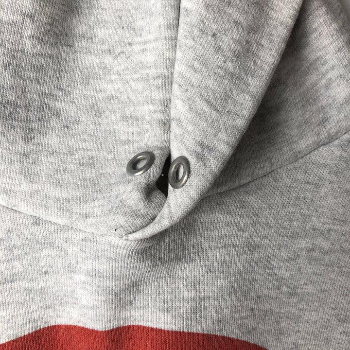 TRENCH ULTRA NFL KANSAS CITY CHIEFS Half-Zip Sweatshirt Hoodie, Made in USA, Men's XL (approx.) cotton gray type Vintage Second Hand