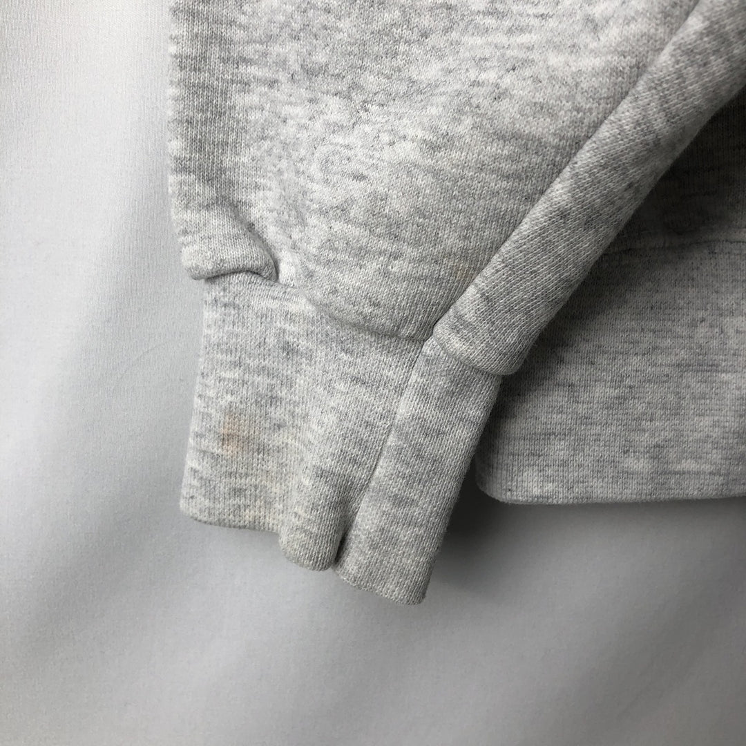 TRENCH ULTRA NFL KANSAS CITY CHIEFS Half-Zip Sweatshirt Hoodie, Made in USA, Men's XL (approx.) cotton gray type Vintage Second Hand