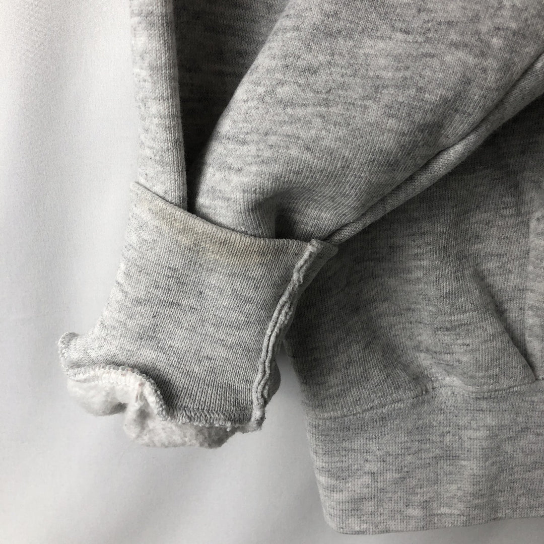 TRENCH ULTRA NFL KANSAS CITY CHIEFS Half-Zip Sweatshirt Hoodie, Made in USA, Men's XL (approx.) cotton gray type Vintage Second Hand