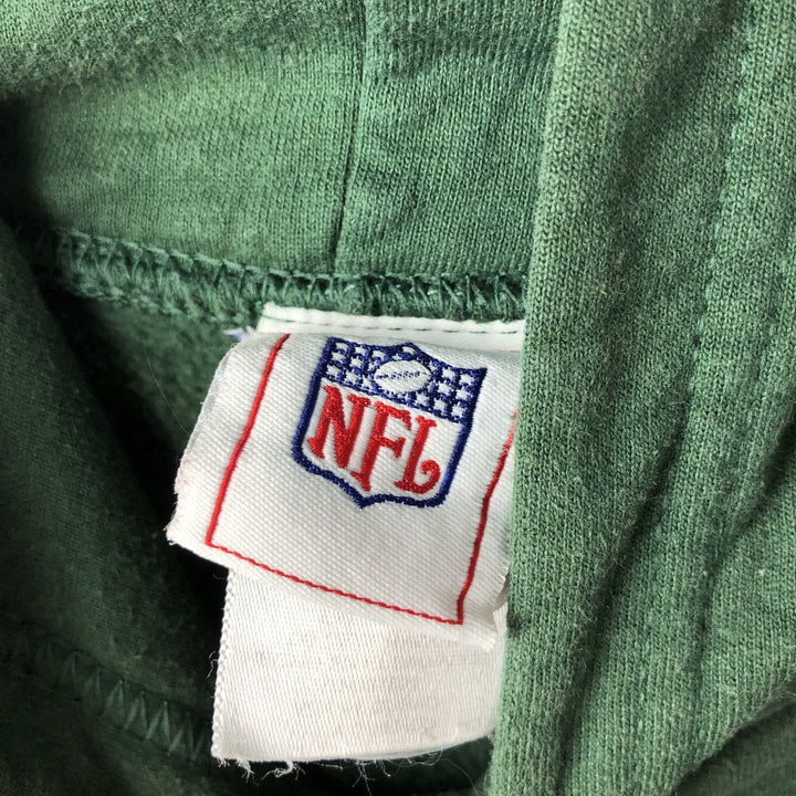 NFL Green Bay Packers sweatshirt pullover hoodie, men's size M (approx.) cotton green type Vintage Second Hand