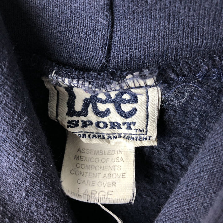 90'S LEE SPORT MLB Seattle Mariners sweatshirt pullover hoodie, men's size L equivalent, vintage. cotton navy blue type Vintage Second Hand