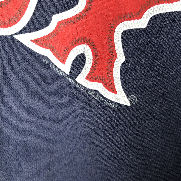 LEE SPORT MLB BOSTON RED SOX Boston Red Sox Sweat Pullover Hoodie, Men's XL (approx.) cotton navy blue type Vintage Second Hand