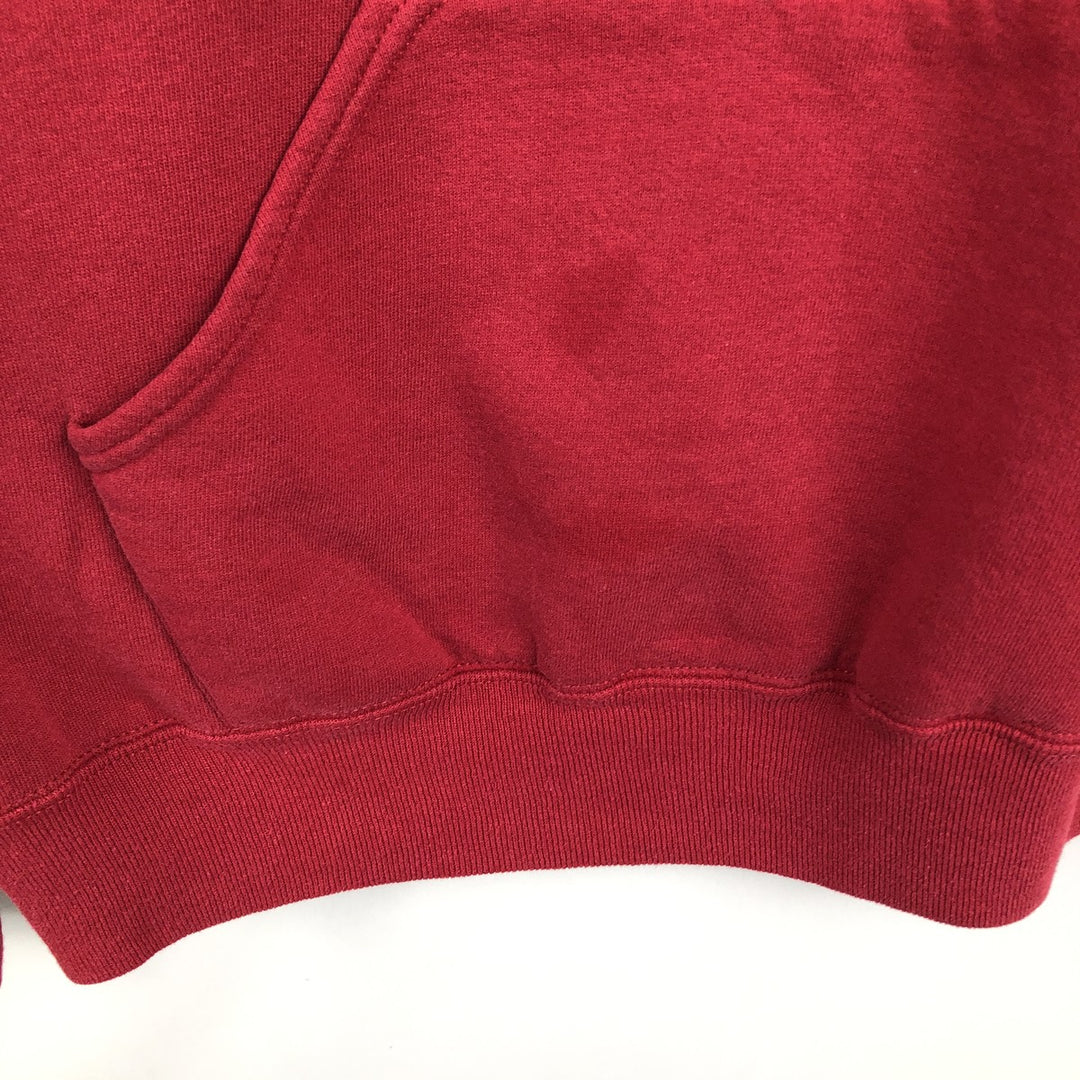 90'S Russell NFL Washington Redskins Sweatshirt Pullover Hoodie, Made in USA, Men's XL equivalent, Vintage cotton burgundy type Vintage Second Hand