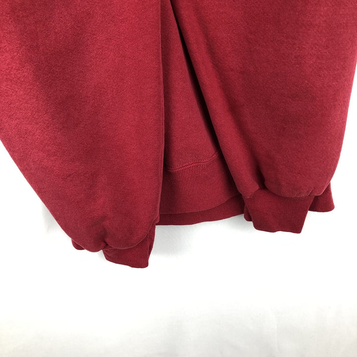 90'S Russell NFL Washington Redskins Sweatshirt Pullover Hoodie, Made in USA, Men's XL equivalent, Vintage cotton burgundy type Vintage Second Hand