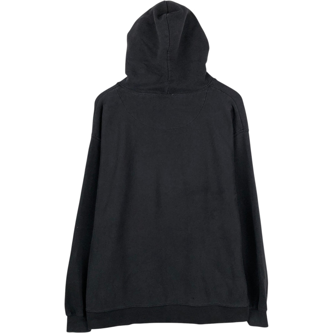 NFL Oakland Raiders sweatshirt pullover hoodie, men's size XL (approx.) unclear black type Vintage Second Hand