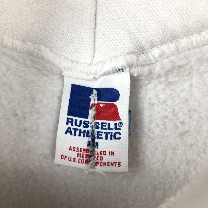 90'S Russell MLB New York Yankees Sweatshirt Pullover Hoodie, Men's Size M (Equivalent), Vintage cotton white type Vintage Second Hand