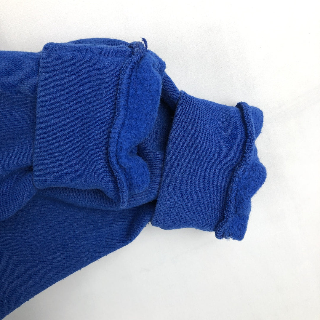 Russell sweatshirt pullover hoodie, men's size XL cotton blue type Vintage Second Hand