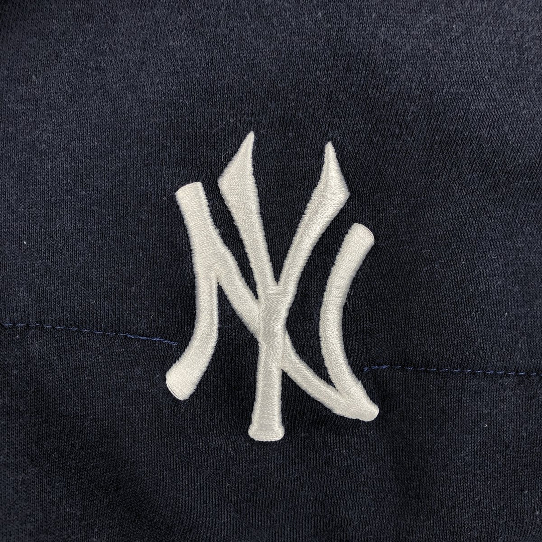 MLB New York Yankees Hooded Varsity Jacket Award Jacket Made in China Men's XXL Equivalent unclear navy blue type Vintage Second Hand