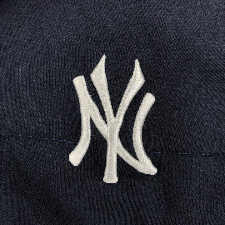 MLB New York Yankees Hooded Varsity Jacket Award Jacket Made in China Men's XXL Equivalent unclear navy blue type Vintage Second Hand