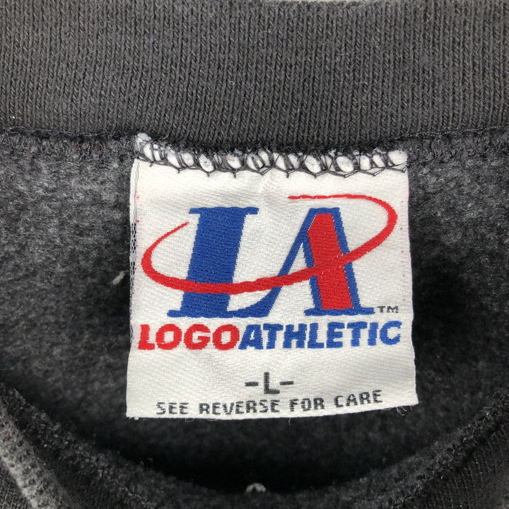 90'S LOGO ATHLETIC SUPER BOWL XXIX Super Bowl Sweatshirt, Made in USA, Men's Size L (Equivalent), Vintage cotton black type Vintage Second Hand