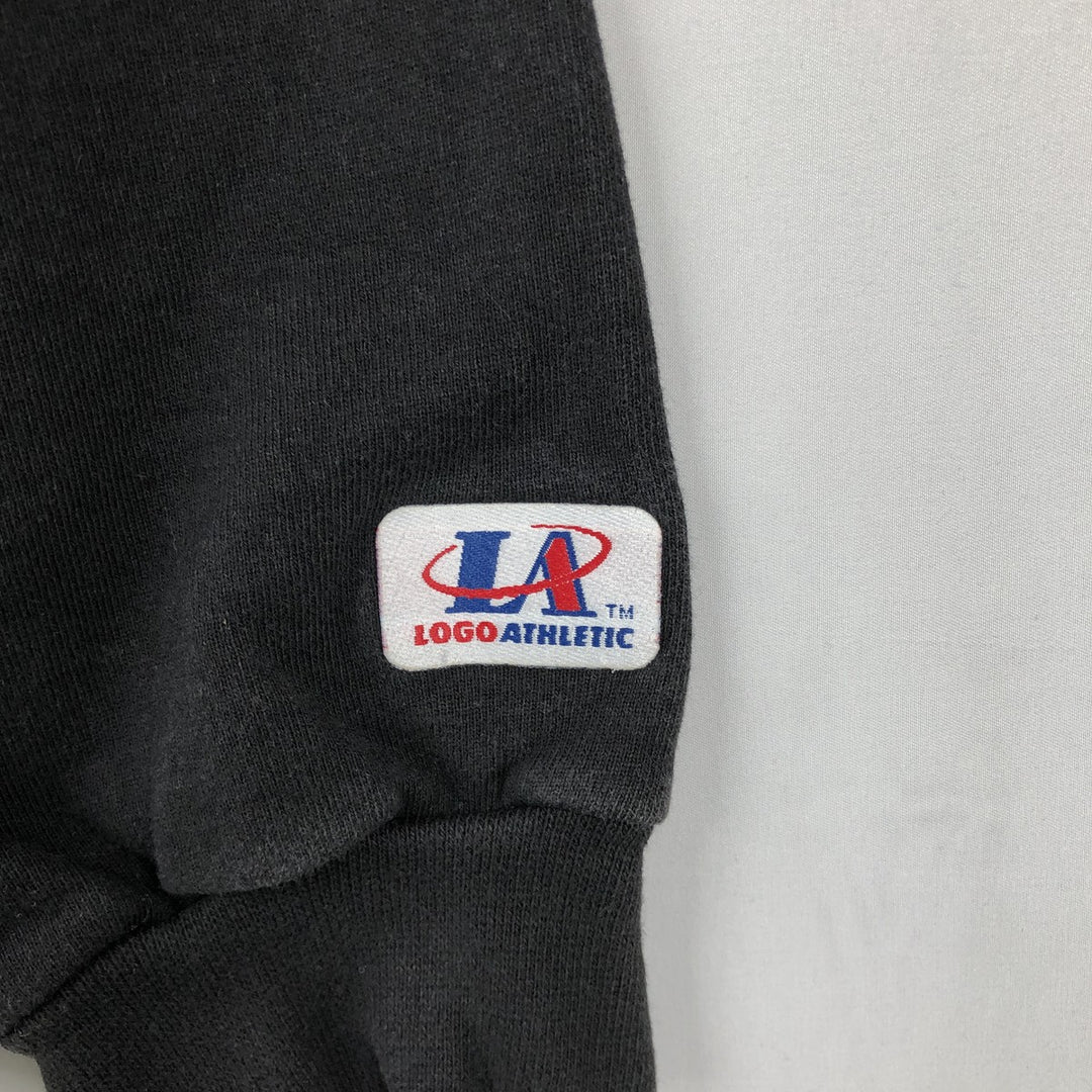 90'S LOGO ATHLETIC SUPER BOWL XXIX Super Bowl Sweatshirt, Made in USA, Men's Size L (Equivalent), Vintage cotton black type Vintage Second Hand