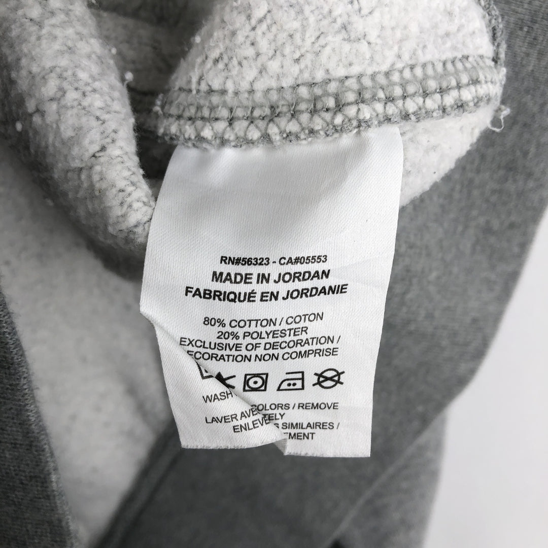Nike logo sweatshirt, sweatshirt, men's size XL cotton gray type Vintage Second Hand