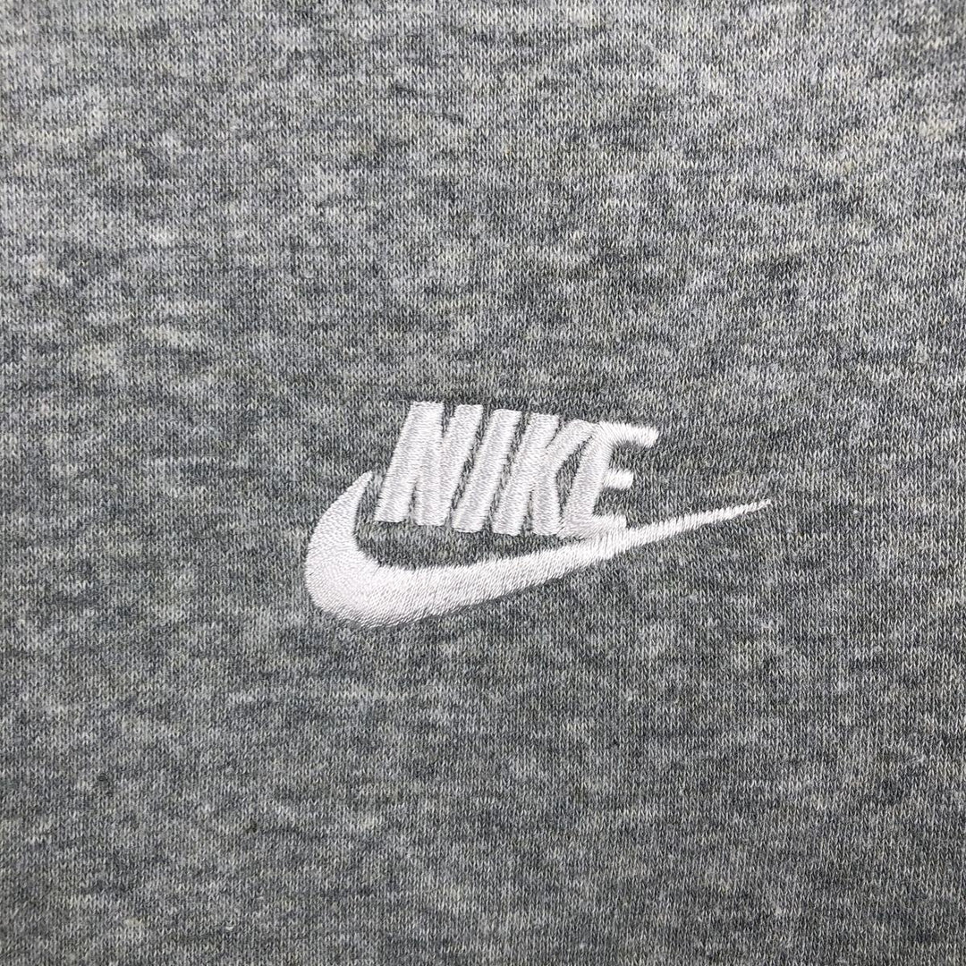 Nike logo sweatshirt, sweatshirt, men's size XL cotton gray type Vintage Second Hand