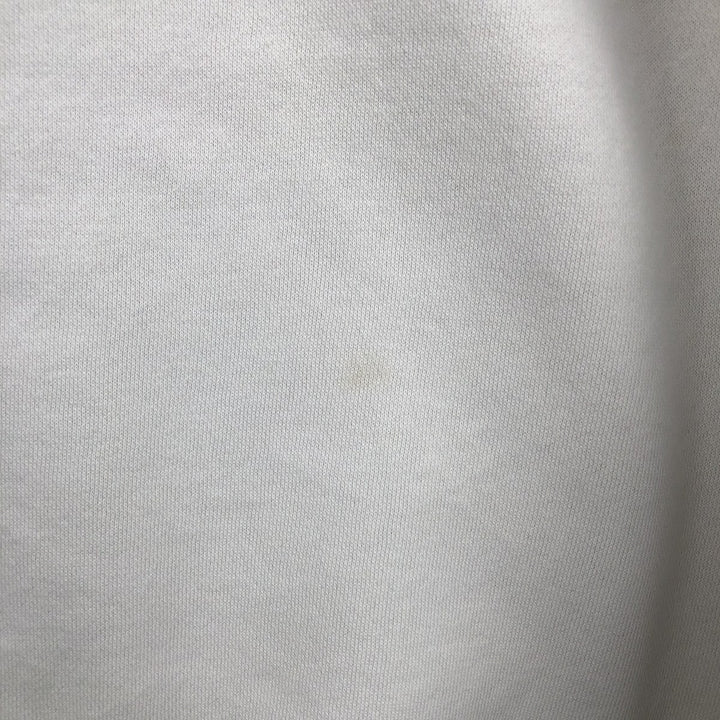 Adidas logo sweatshirt, men's size S cotton white type Vintage Second Hand