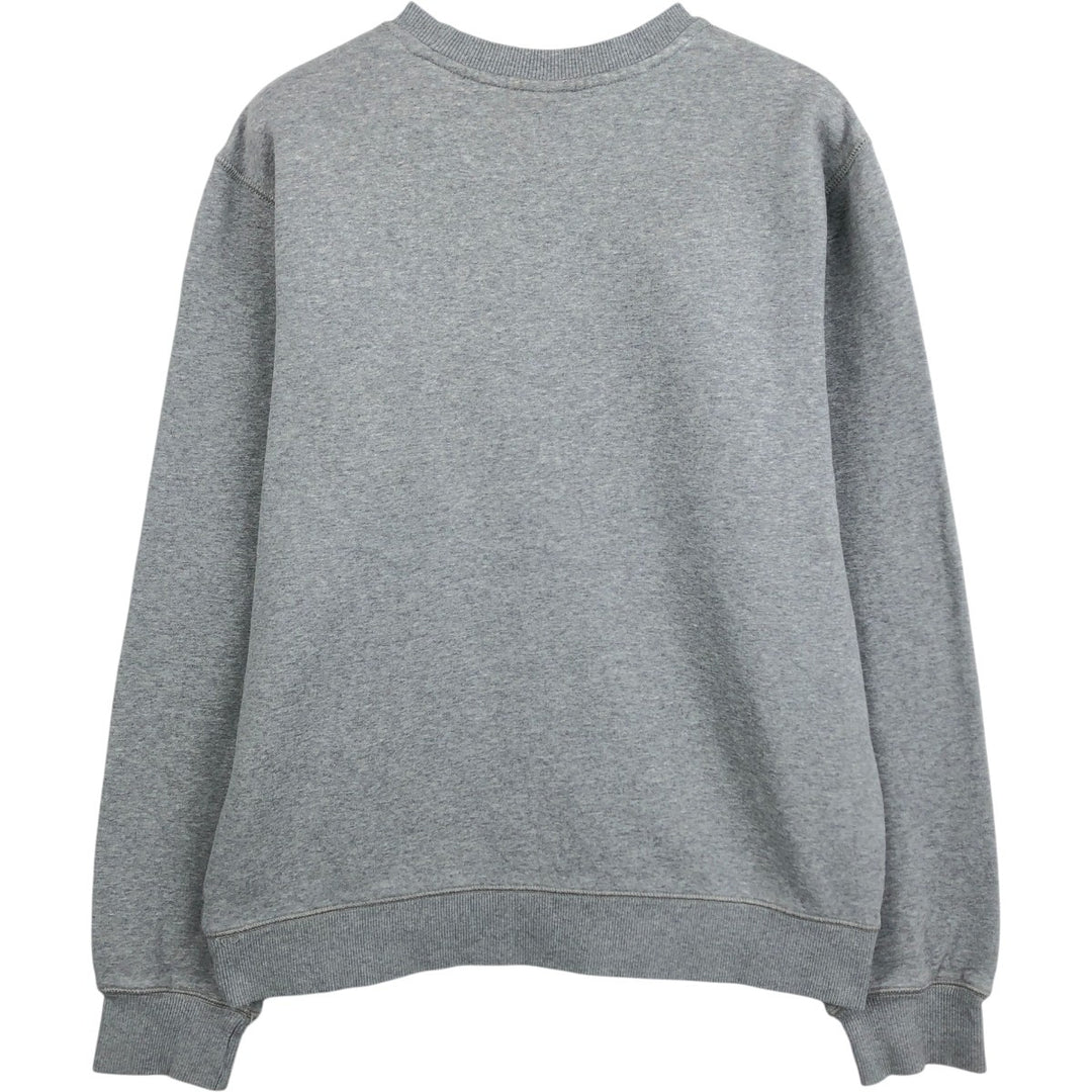 Nike One Point Logo Sweatshirt, Trainer, Men's M Size cotton gray type Vintage Second Hand