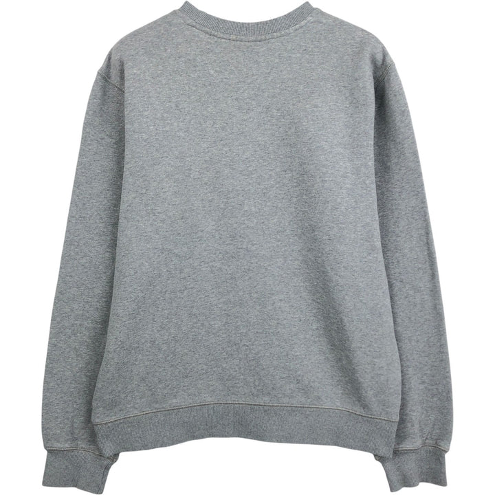 Nike One Point Logo Sweatshirt, Trainer, Men's M Size cotton gray type Vintage Second Hand