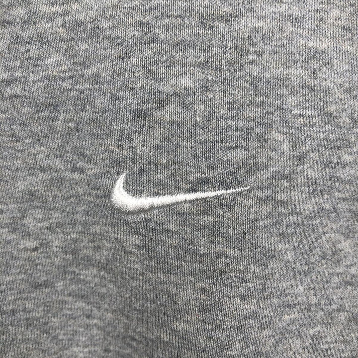 Nike One Point Logo Sweatshirt, Trainer, Men's M Size cotton gray type Vintage Second Hand