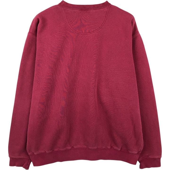 2000'S Nike Team Logo Sweatshirt, Men's Size L cotton wine-red Vintage Second Hand