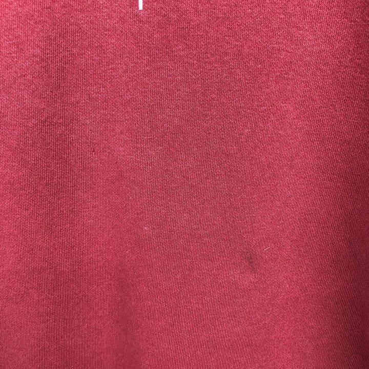 2000'S Nike Team Logo Sweatshirt, Men's Size L cotton wine-red Vintage Second Hand