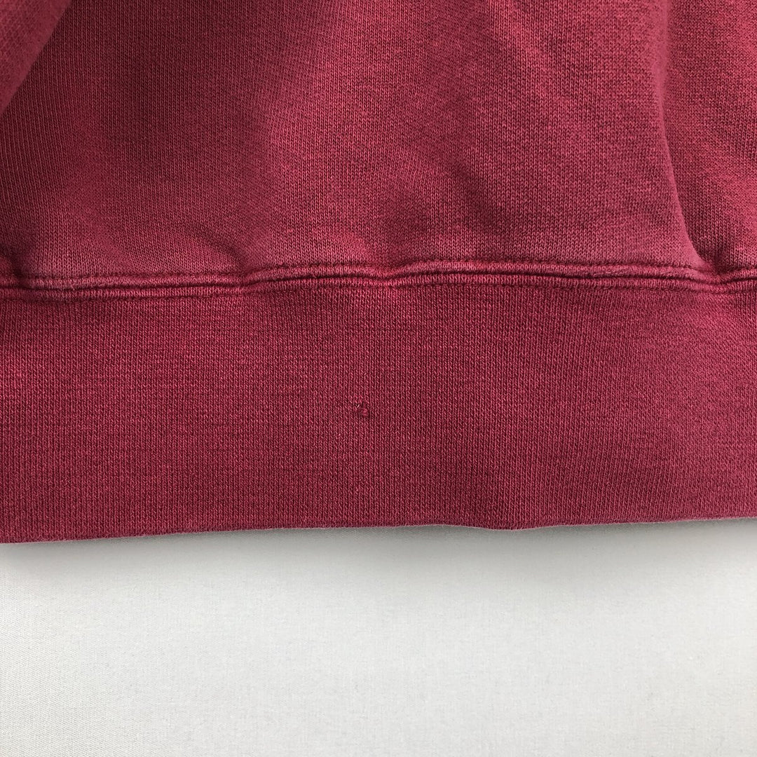 2000'S Nike Team Logo Sweatshirt, Men's Size L cotton wine-red Vintage Second Hand