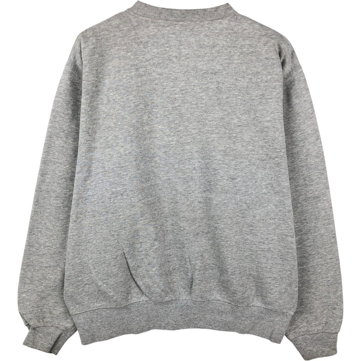 2000'S Nike Team Center Logo College Sweatshirt (Men's Size M) cotton gray type Vintage Second Hand