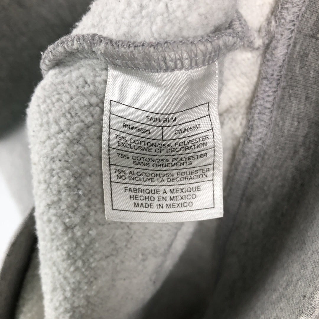 2000'S Nike Team Center Logo College Sweatshirt (Men's Size M) cotton gray type Vintage Second Hand