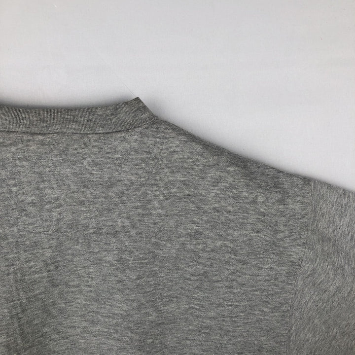 2000'S Nike Team Center Logo College Sweatshirt (Men's Size M) cotton gray type Vintage Second Hand