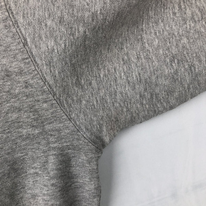 2000'S Nike Team Center Logo College Sweatshirt (Men's Size M) cotton gray type Vintage Second Hand