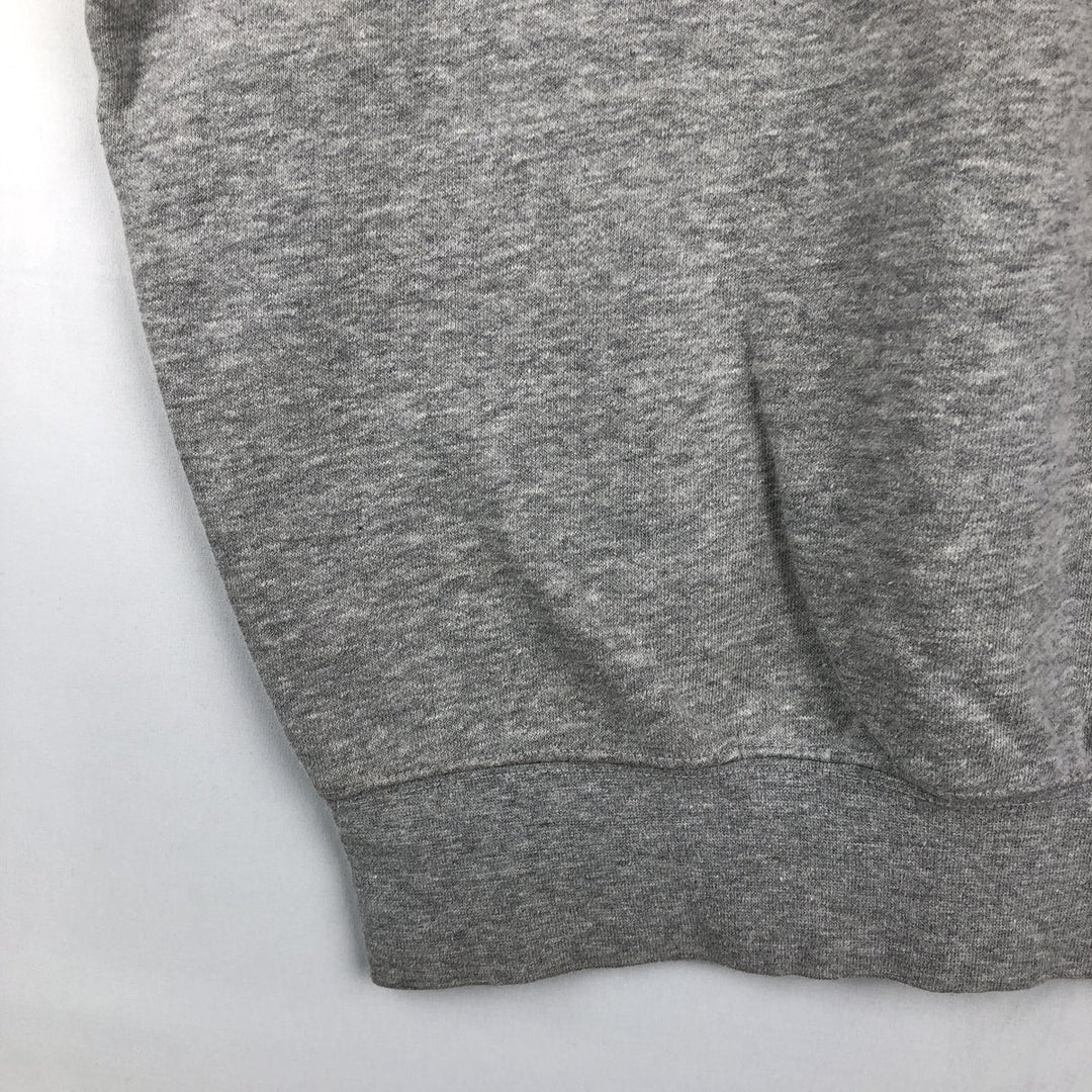 2000'S Nike Team Center Logo College Sweatshirt (Men's Size M) cotton gray type Vintage Second Hand
