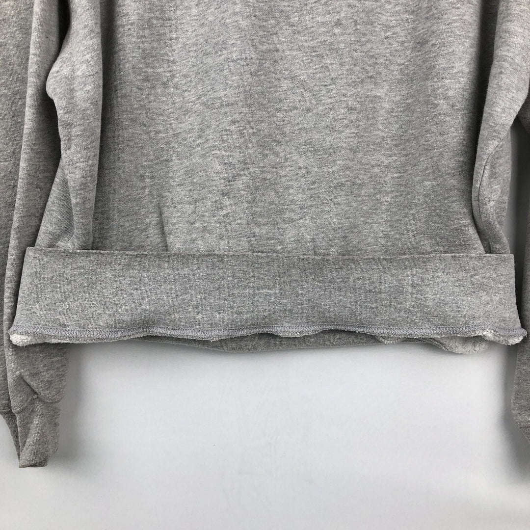 2000'S Nike Team Center Logo College Sweatshirt (Men's Size M) cotton gray type Vintage Second Hand