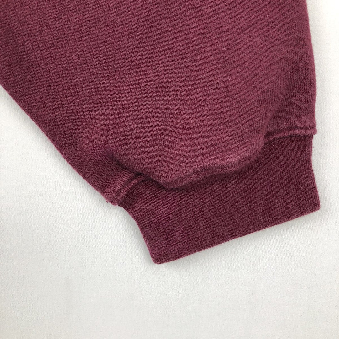 ~2000'S Nike TEAM HARVARD Harvard University Center Logo College Sweatshirt (Men's Size L) cotton wine-red Vintage Second Hand