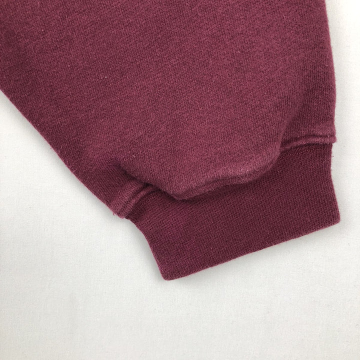 ~2000'S Nike TEAM HARVARD Harvard University Center Logo College Sweatshirt (Men's Size L) cotton wine-red Vintage Second Hand