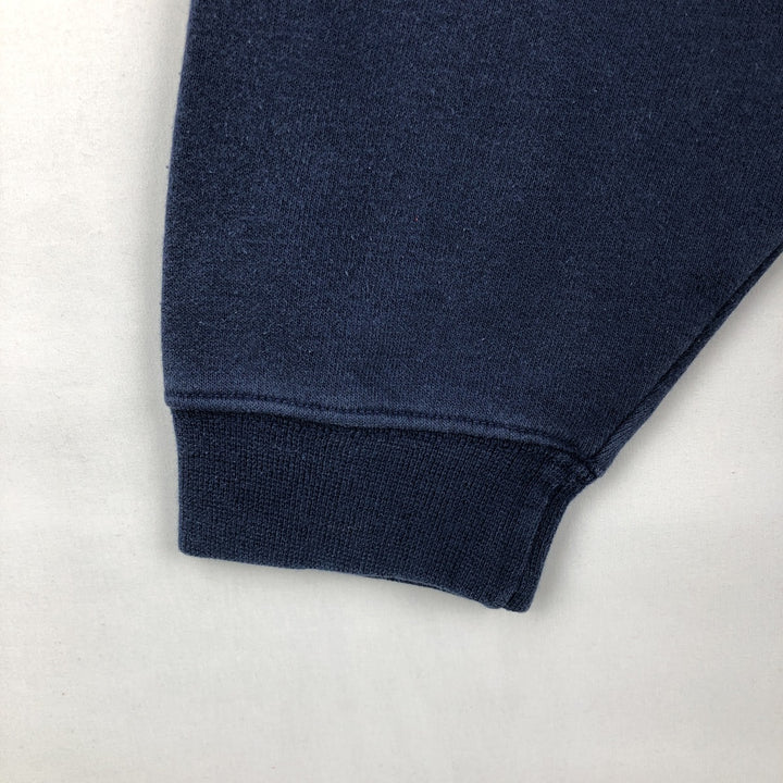 2000'S Nike TEAM MLB NEW YORK YANKEES New York Yankees Print Sweatshirt (Men's Size M) cotton navy blue type Vintage Second Hand