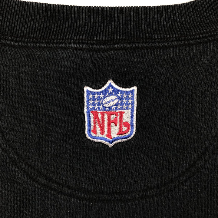 2000'S Nike TEAM Center Logo Tampa Bay Buccaneers Sweatshirt (Men's XL equivalent) unclear black type Vintage Second Hand