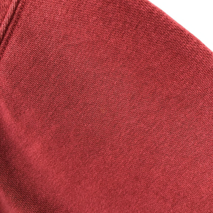 ~00'S Nike NIKE TEAM College Sweatshirt Trainer Men's M size cotton wine-red Vintage Second Hand