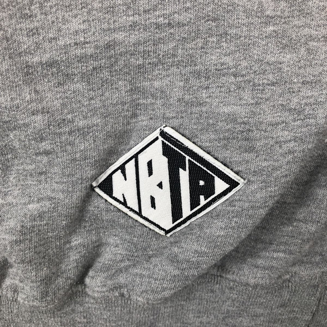 1980'S Adidas Trefoil Logo V-neck Sweatshirt, Men's Size M (approx.), Vintage cotton gray type Vintage Second Hand