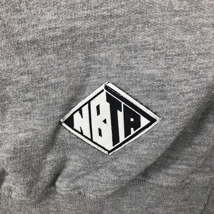 1980'S Adidas Trefoil Logo V-neck Sweatshirt, Men's Size M (approx.), Vintage cotton gray type Vintage Second Hand