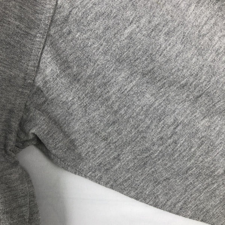 1980'S Adidas Trefoil Logo V-neck Sweatshirt, Men's Size M (approx.), Vintage cotton gray type Vintage Second Hand