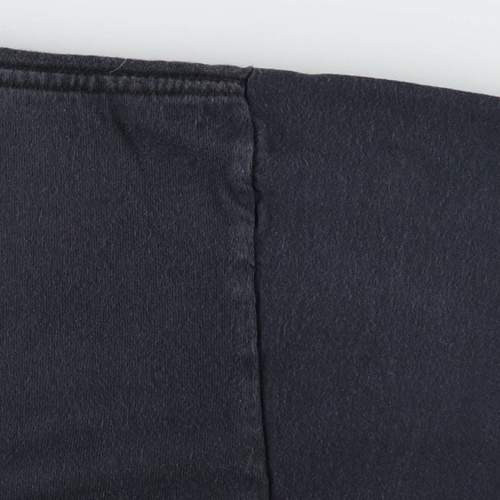 90'S plain pocket t-shirt, men's size XL equivalent, vintage. cotton black type Vintage Second Hand