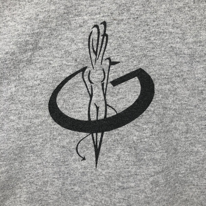 Anvil Ringer T-Shirt, Men's Size XL cotton gray type Vintage Second Hand