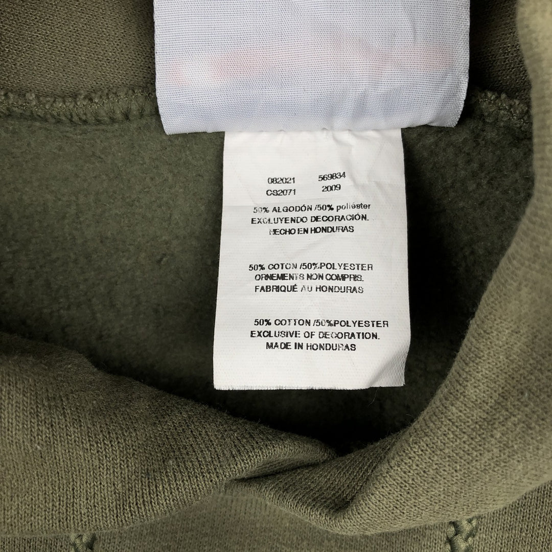 Champion ATHLETIC AUTHENTICWEAR Sweatshirt Pullover Hoodie, Men's Size M (approx.) cotton green type yellow green Vintage Second Hand