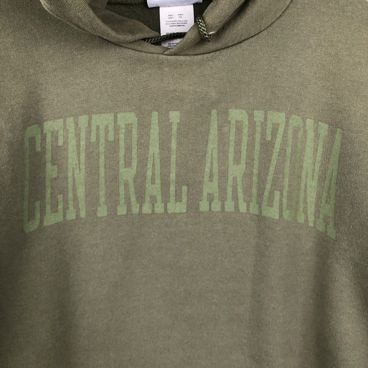 Champion ATHLETIC AUTHENTICWEAR Sweatshirt Pullover Hoodie, Men's Size M (approx.) cotton green type yellow green Vintage Second Hand