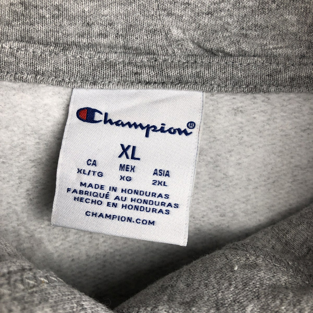 Champion PRINCETON Princeton University College Sweatshirt Pullover Hoodie, Men's Size XL (approx.) cotton gray type Vintage Second Hand